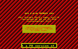 C.P.A. Tetris — screenshot 1
